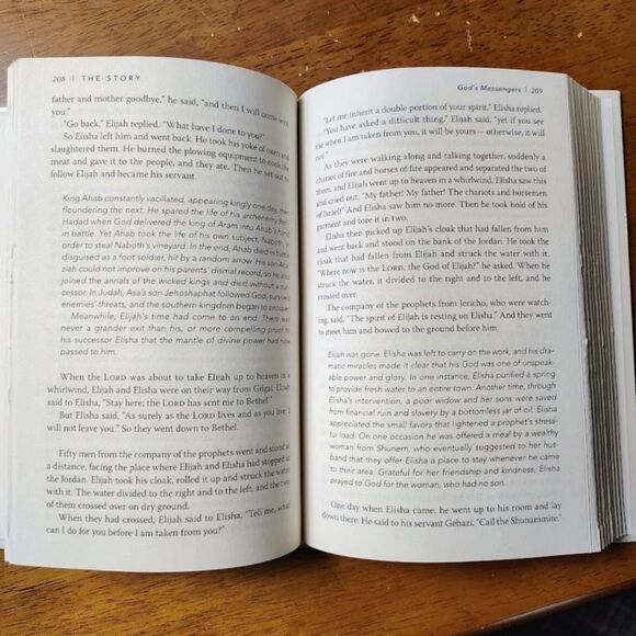 The Story Hardcover Book Jesus Christianity Bible - Picture 6 of 7